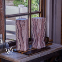 Rosa Onyx Table Lamp Pair – 17.75" Tall × 6" Square #1