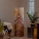 Miami Sunset Onyx Floor Lamp - 51.25" Tall - (#1)