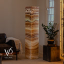 Aqua Onyx Floor Lamp - 63" Tall - (#2)