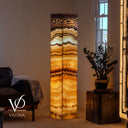 Aqua Onyx Floor Lamp - 63" Tall - (#2)