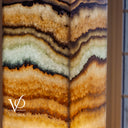 Aqua Onyx Floor Lamp - 63" Tall - (#2)