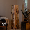 Aqua Onyx Floor Lamp - 51.5" Tall - (Exotic)