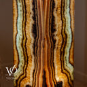 Aqua Onyx Floor Lamp - 51.5" Tall - (Exotic)