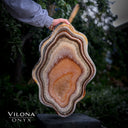 Tangerine Onyx Crystal Bowl #3