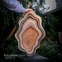 Tangerine Onyx Crystal Bowl #3