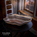Tangerine Onyx Crystal Bowl #3