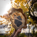 Tangerine Onyx Crystal Bowl #5