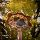 Tangerine Onyx Crystal Bowl #5