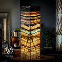 Aqua Onyx Crystal Floor Lamp #3 - Floor Lamp