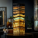 Aqua Onyx Crystal Floor Lamp #4