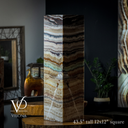 Aqua Onyx Crystal Floor Lamp #3 - Floor Lamp