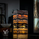 Aqua Onyx Crystal Floor Lamp #5 - Floor Lamp