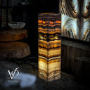 Aqua Onyx Crystal Floor Lamp #5 - Floor Lamp