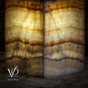 Aqua Onyx Crystal Floor Lamp #5 - Floor Lamp