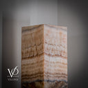 Aqua Onyx Crystal (Floor Lamp #6) - Floor Lamp