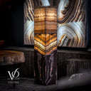 Aqua Onyx Crystal (Floor Lamp #6) - Floor Lamp