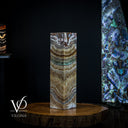 Aqua Onyx Crystal (Floor Lamp Small #11) - Floor Lamp