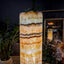 Aqua Onyx Crystal Table Lamp #10 - Floor Lamp