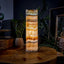 Aqua Onyx Crystal Table Lamp #10 - Floor Lamp