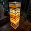 Aqua Onyx Crystal Table Lamp #2 - Floor Lamp