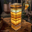 Aqua Onyx Crystal Table Lamp #4 - Table Lamp