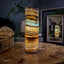 Aqua Onyx Crystal Table Lamp (4 Out Of 8) Exotic - Floor