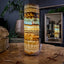 Aqua Onyx Crystal Table Lamp (4 Out Of 8) Exotic - Floor