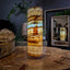 Aqua Onyx Crystal Table Lamp (4 Out Of 8) Exotic - Floor