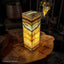 Aqua Onyx Crystal Table Lamp #5 - Table Lamp