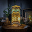 Aqua Onyx Crystal Table Lamp #6 - Table Lamp