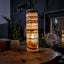 Aqua Onyx Crystal Table Lamp #9 - Floor Lamp