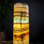 Aqua Onyx Cylinder Table Lamp (1 Out Of 8) Exotic - Table