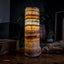 Aqua Onyx Cylinder Table Lamp (2 Out Of 8) Exotic - Table