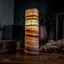 Aqua Onyx Cylinder Table Lamp (2 Out Of 8) Exotic - Table