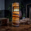 Aqua Onyx Cylinder Table Lamp (2 Out Of 8) Exotic - Table