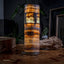 Aqua Onyx Cylinder Table Lamp (2 Out Of 8) Exotic - Table