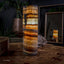 Aqua Onyx Cylinder Table Lamp (2 Out Of 8) Exotic - Table