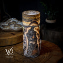 Aqua Onyx Lamp (Exotic Cylinder Table Lamp #23) - Table Lamp