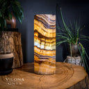 Aqua Onyx Crystal Table Lamp #11 - Floor Lamp
