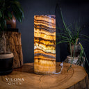 Aqua Onyx Crystal Table Lamp #12 - Floor Lamp