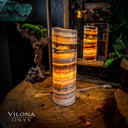 Aqua Onyx Crystal Table Lamp #14 - Floor Lamp