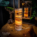 Aqua Onyx Crystal Table Lamp #14 - Floor Lamp