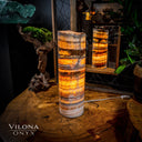 Aqua Onyx Crystal Table Lamp #14 - Floor Lamp
