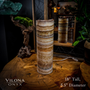 Aqua Onyx Crystal Table Lamp #15 - Floor Lamp