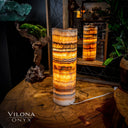 Aqua Onyx Crystal Table Lamp #15 - Floor Lamp