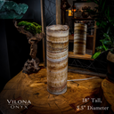 Aqua Onyx Crystal Table Lamp #16 - Floor Lamp