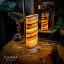 Aqua Onyx Crystal Table Lamp #16 - Floor Lamp