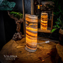 Aqua Onyx Crystal Table Lamp #16 - Floor Lamp