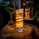 Aqua Onyx Crystal Table Lamp #16 - Floor Lamp