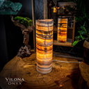 Aqua Onyx Crystal Table Lamp #17 - Floor Lamp